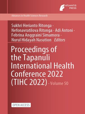 Proceedings of the Tapanuli International Health Conference 2022 (TIHC 2022) - ebook